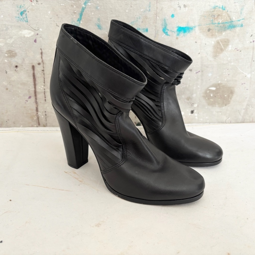 Monika Chiang Patton Moto Ankle Booties - Picture 3 of 8
